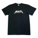 rogo print T-shirt RST4201- BLK